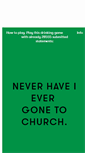 Mobile Screenshot of neverhaveiever.org